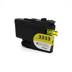 BROTHER LC3333 YELLOW INK CARTRIDGE COMPATIBLE