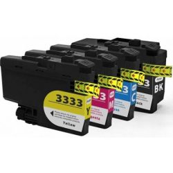BROTHER LC3333 INK CARTRIDGES FULL SET OF COMPATIBLE
