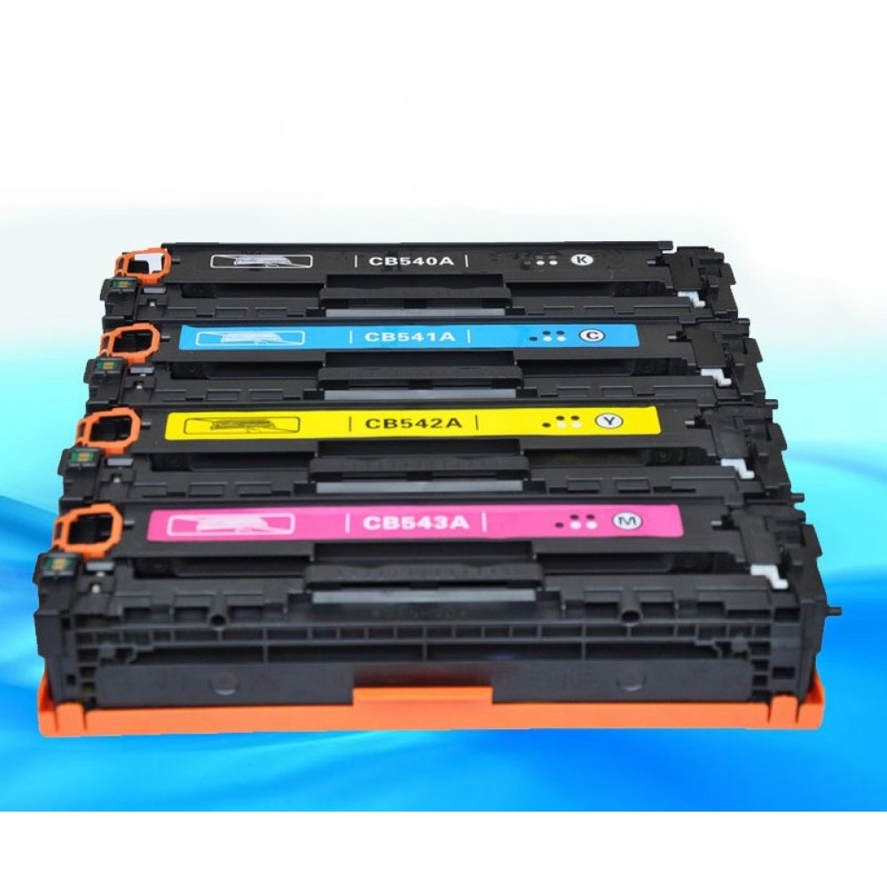 Hp125a cb540a Full Set Toner 4 Cartridges