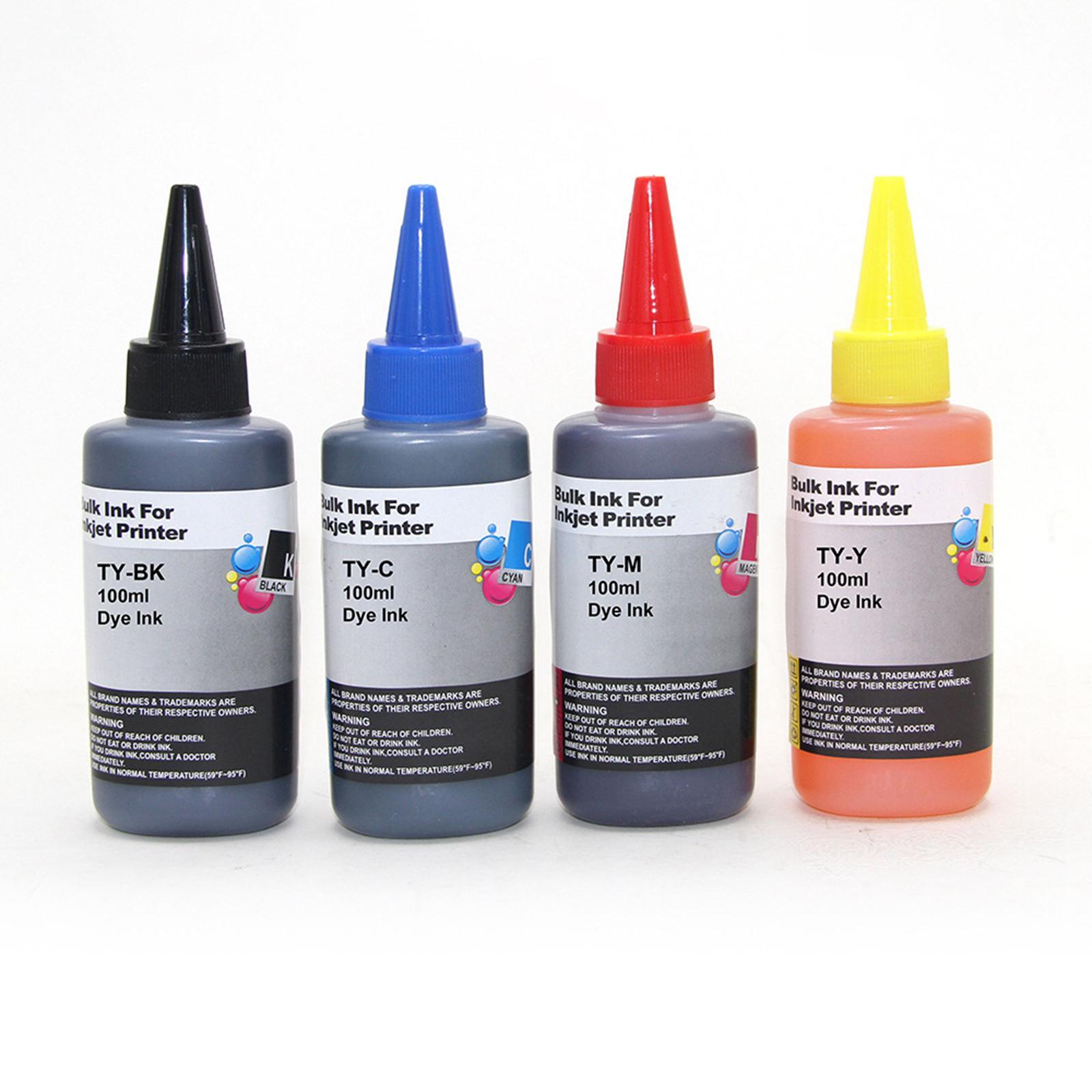 Universal Dye Ink of Epson T552 Refill Bottles Compatible