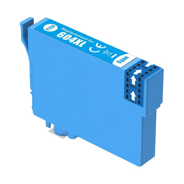 Compatible Epson 604XL Cyan High Yield Ink Cartridge