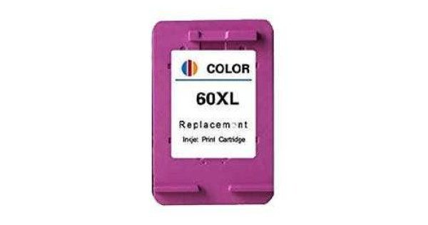 Compatible HP60xl 60xl Ink cartridge Tri Color