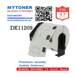 Brother DK11209 Small Address Label Roll 29mm x 62mm 800 per roll