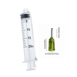 Ink Cartridges Refilling Syringe 20mil