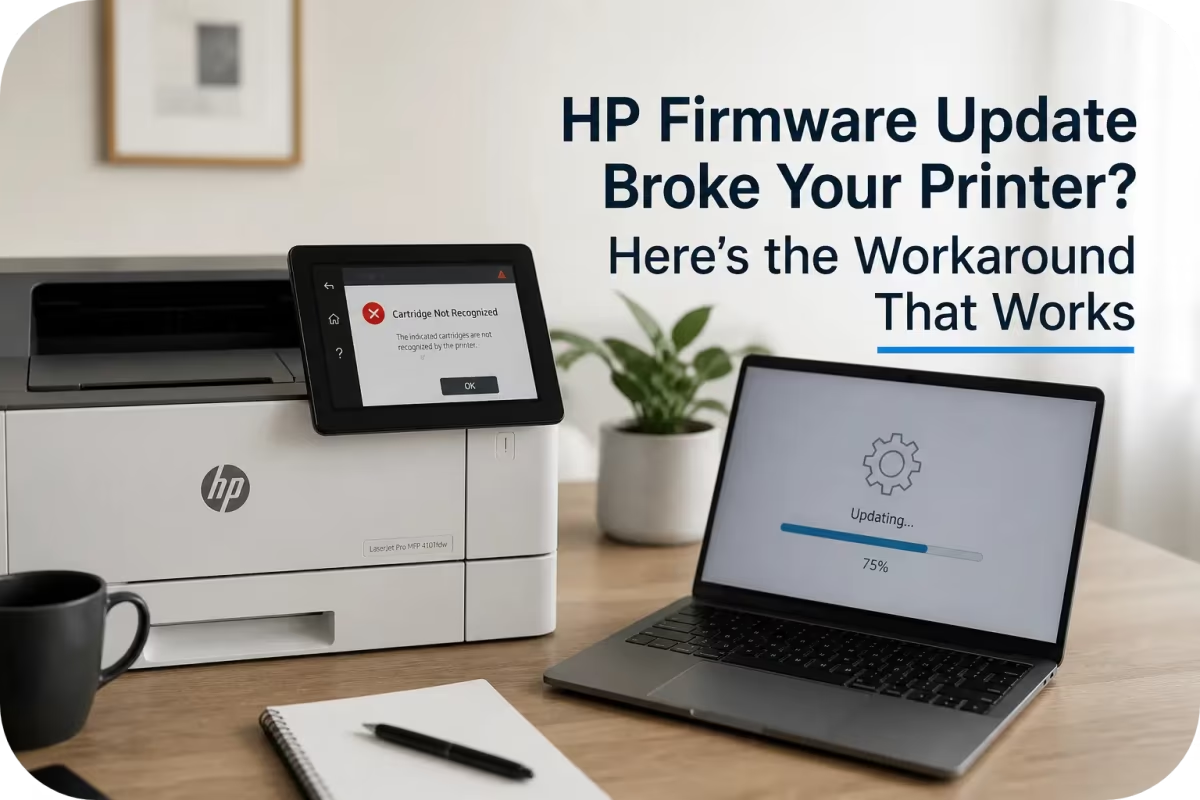 HP Firmware Update Broke Your Printer?