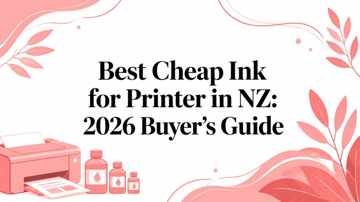 Best Cheap Ink for Printer in NZ: 2026 Buyer’s Guide